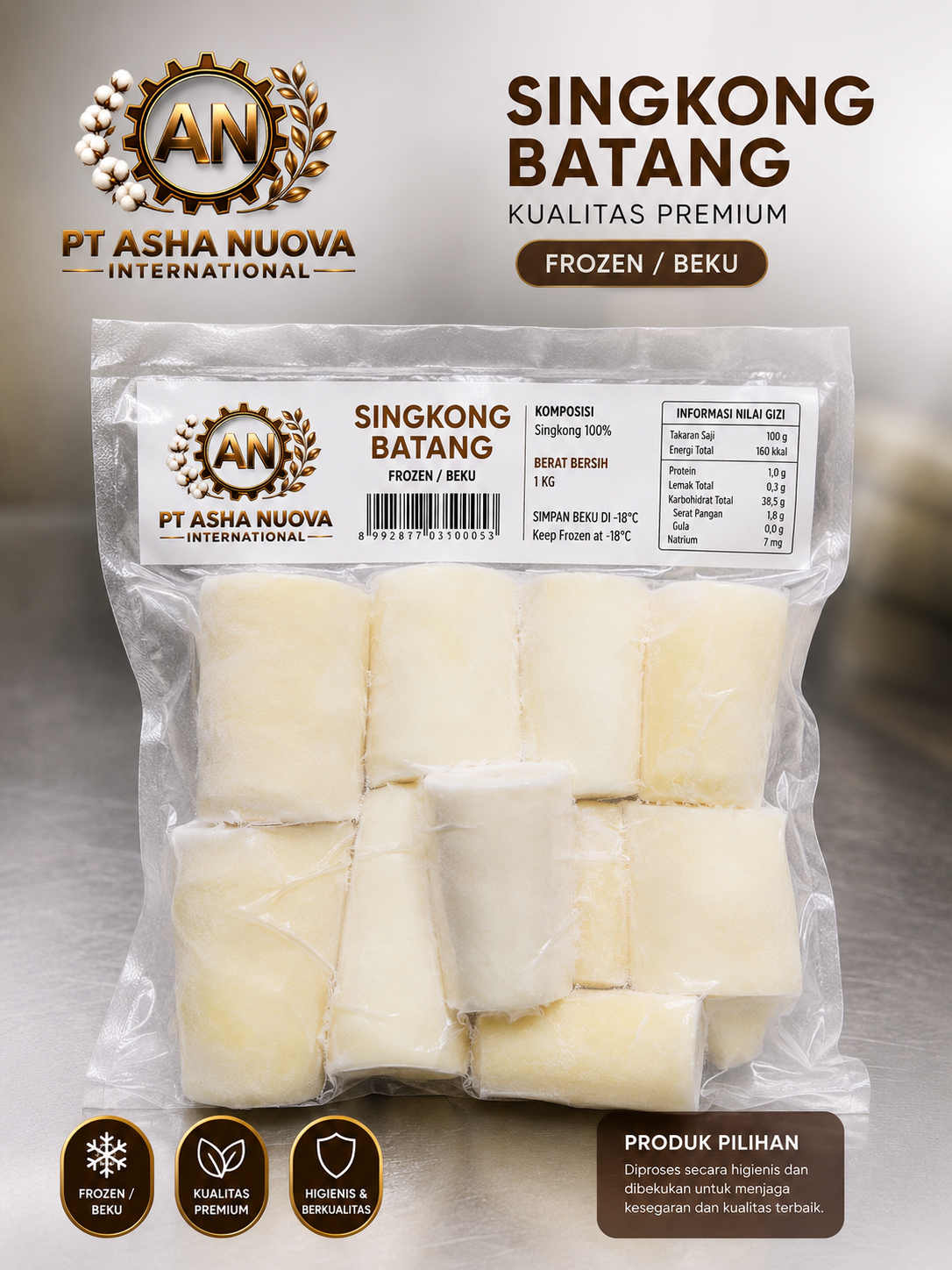 Frozen Cassava